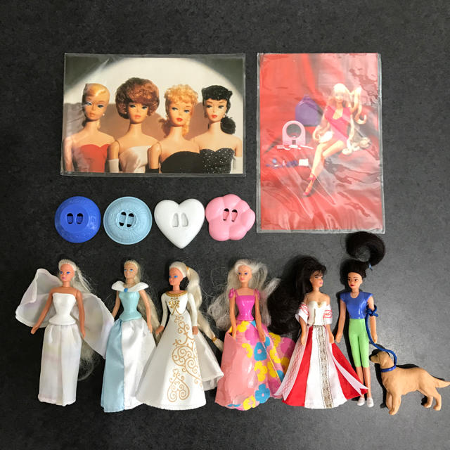 Barbie(バービー)の値下げ！ バービー まとめセット ハッピーセット ポストカード エンタメ/ホビーのおもちゃ/ぬいぐるみ(キャラクターグッズ)の商品写真