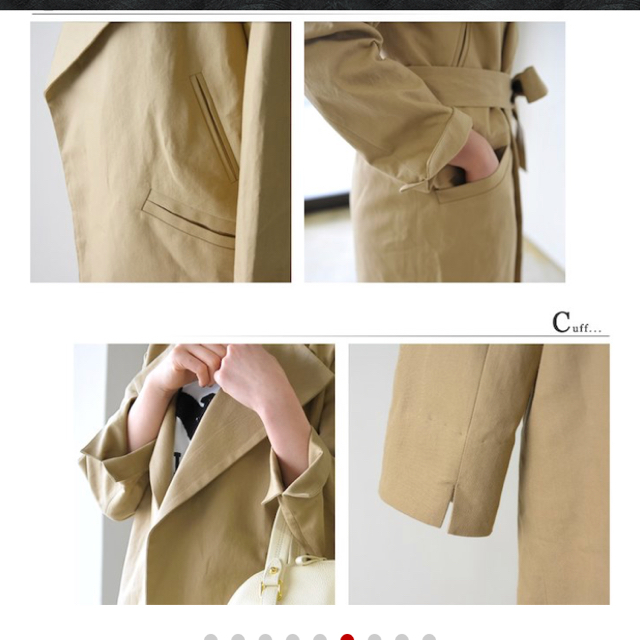 SACRA(サクラ)のサクラ スプリングコート  レディースのジャケット/アウター(スプリングコート)の商品写真