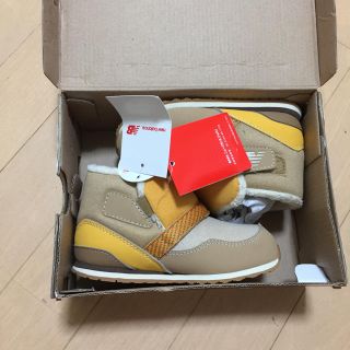 ニューバランス(New Balance)の新品 ニューバランス   ボア 15、5センチ ベージュ(スニーカー)