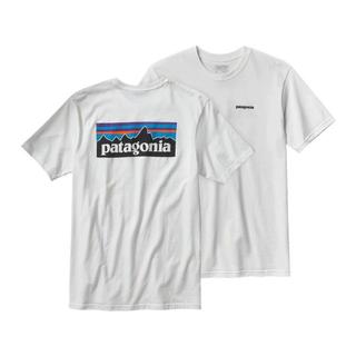 パタゴニア(patagonia)のパタゴニア patagonia S/S ロゴTシャツ サイズ：L　WHITE(Tシャツ/カットソー(半袖/袖なし))