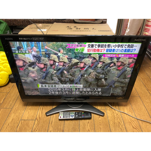 当社の シャープ 送料込 - SHARP アクオス 32インチ 2010年製 液晶 純正買蔵 シャープ 32型 TV AQUOS テレビ