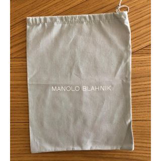 マノロブラニク(MANOLO BLAHNIK)のマノロブラニク 保存袋 MANOLO BLAHNIK(ショップ袋)