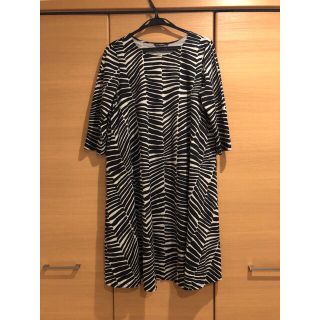 マリメッコ(marimekko)のマリメッコ フレア ワンピース Sサイズ(ひざ丈ワンピース)