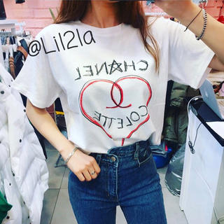 ディーホリック(dholic)の♡インポート♡Heart CC Tシャツ♡(Tシャツ(半袖/袖なし))