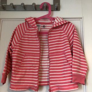 プチバトー(PETIT BATEAU)のPETIT BATEAU プチバトー ガールズ パーカー 102cm(ジャケット/上着)