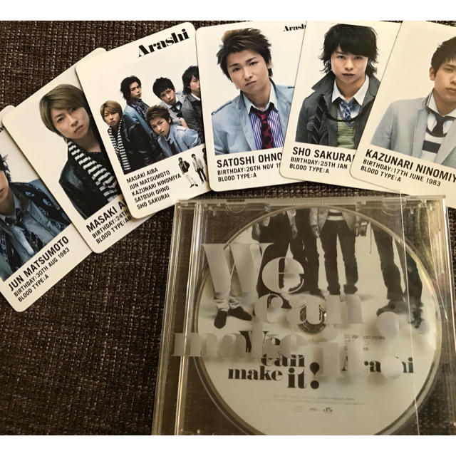 嵐(アラシ)の【初回限定盤】ARASHI★嵐★CD★We can make it! エンタメ/ホビーのタレントグッズ(アイドルグッズ)の商品写真