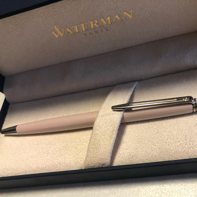 Waterman(ウォーターマン)のWATERMAN ピンクボールペン インテリア/住まい/日用品の文房具(ペン/マーカー)の商品写真