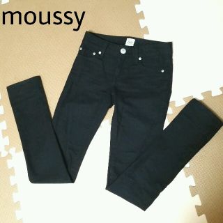 マウジー(moussy)のmoussy マウジー　ブラックデニム(デニム/ジーンズ)