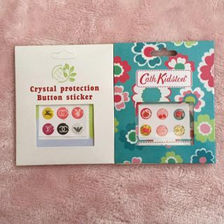 キャスキッドソン(Cath Kidston)のiPhoneホームボタン用シール(その他)