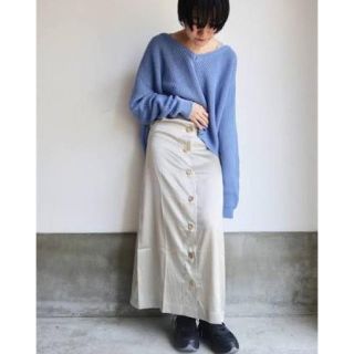 ジャーナルスタンダード(JOURNAL STANDARD)のBaserange duffy skirt ベースレンジ スカート Sサイズ(ロングスカート)