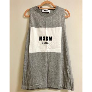 エムエスジイエム(MSGM)のMSGM タンクトップ(タンクトップ)