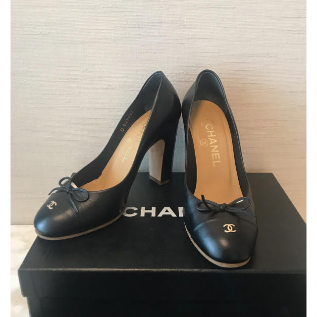 CHANEL シャネル ヒール パンプス 36 CHANEL シャネル ヒール パンプス 36