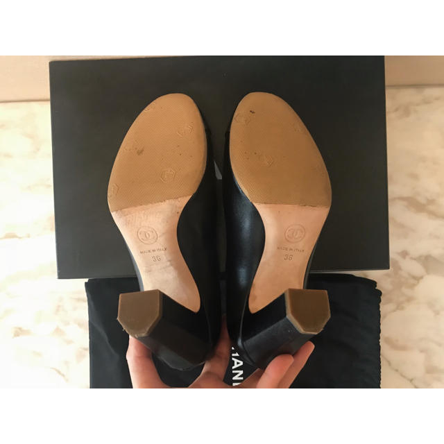 CHANEL シャネル ヒール パンプス 36 CHANEL シャネル ヒール パンプス 36
