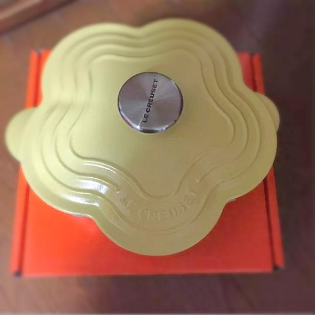 LE CREUSET - 新品 ルクルーゼ ミモザ レア プレート フルール お鍋