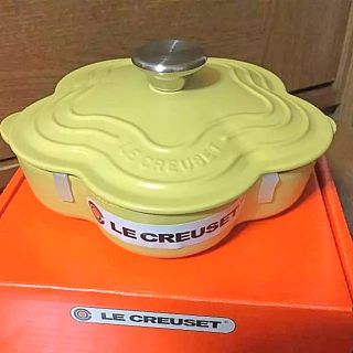 LE CREUSET - 新品 ルクルーゼ ミモザ レア プレート フルール お鍋