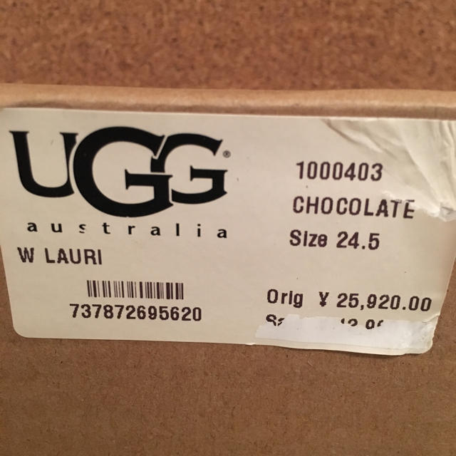 UGG(アグ)のUGG ウェッジサンダル 箱あり レディースの靴/シューズ(サンダル)の商品写真