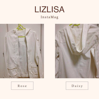 リズリサ(LIZ LISA)のLIZLISA♡ホワイトデニム(Gジャン/デニムジャケット)