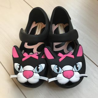 新品♡ラバーシューズ サンダル 猫 パンプス 15cm ミニメリッサ メリッサ(サンダル)