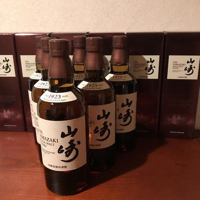 サントリー  山崎シングルモルト6本食品/飲料/酒