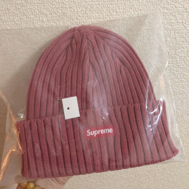 supreme overdyed ribbed beanie