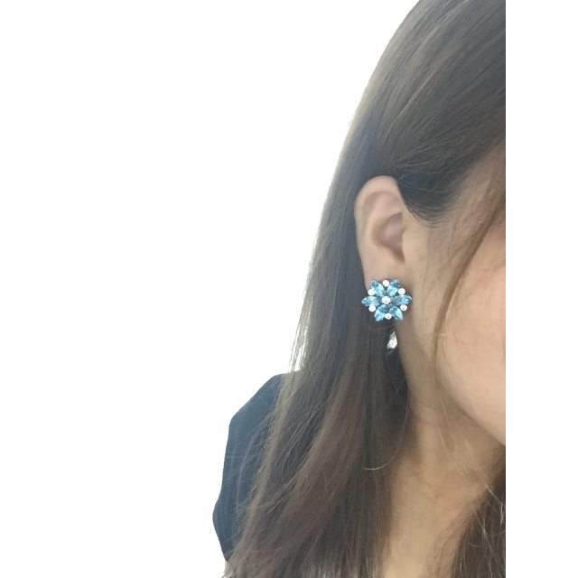 イヤリング♡ピアス♡スワロフスキーイヤリング♡ビジューイヤリング 3