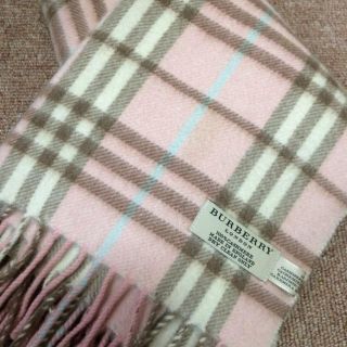 バーバリー(BURBERRY)のBURBERRY 美品 マフラー(マフラー/ショール)