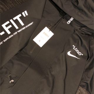 オフホワイト(OFF-WHITE)の早いもん勝ち 最安 nike off white ジャケット Ｓ soccer(ナイロンジャケット)