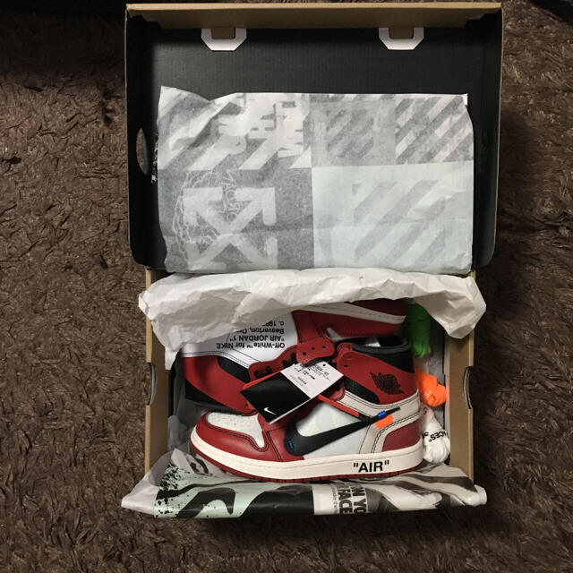 超歓迎 NIKE - THE TEN AIR JORDAN 1 HIGH OFF-WHITE 23.0 スニーカー 超歓迎 NIKE - THE TEN AIR JORDAN 1 HIGH OFF-WHITE 23.0 スニーカー