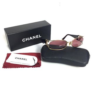 CHANEL - シャネル サングラス ワインレッド ココマーク の通販 by 未 ...