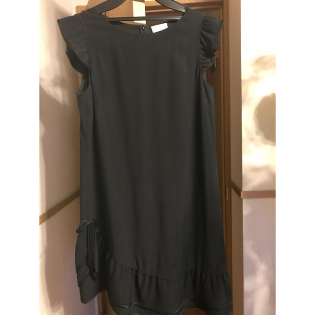 REDVALENTINO ブラックワンピース - ミニワンピース