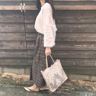 ミスティック(mystic)の浮世様専用 lace bag(トートバッグ)