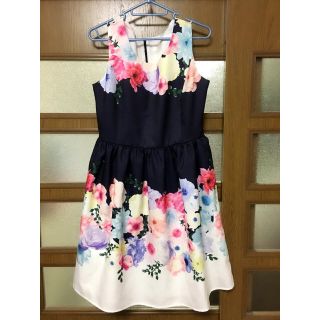 トッコ(tocco)のtocco closet 花柄ワンピース(ミニワンピース)