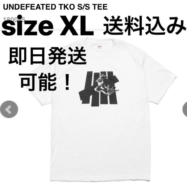 XL 込 UNDEFEATED TKO S/S TEE アンディ