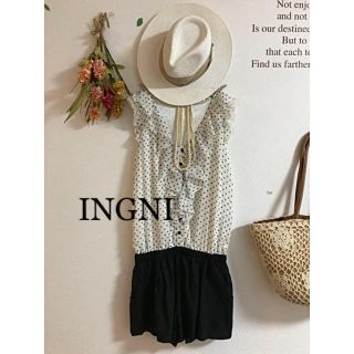 イング(INGNI)の☆INGNI☆ドット柄オールインワン♡(オールインワン)