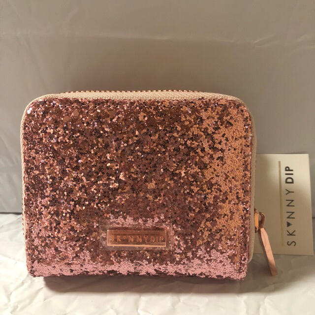 SKINNYDIP(スキニーディップ)のSkinnydip ピンク きらきら財布 レディースのファッション小物(財布)の商品写真