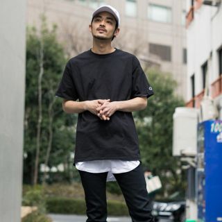 ビューティアンドユースユナイテッドアローズ(BEAUTY&YOUTH UNITED ARROWS)のチャンピオン Tシャツ新品未使用 Lサイズ(Tシャツ/カットソー(半袖/袖なし))