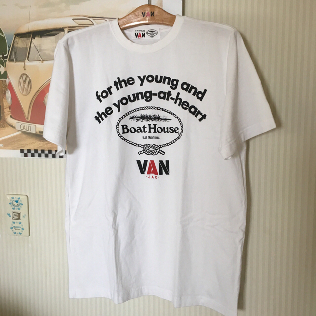 VAN Jacket(ヴァンヂャケット)のVAN x Boat HouseコラボTシャツM メンズのトップス(Tシャツ/カットソー(半袖/袖なし))の商品写真