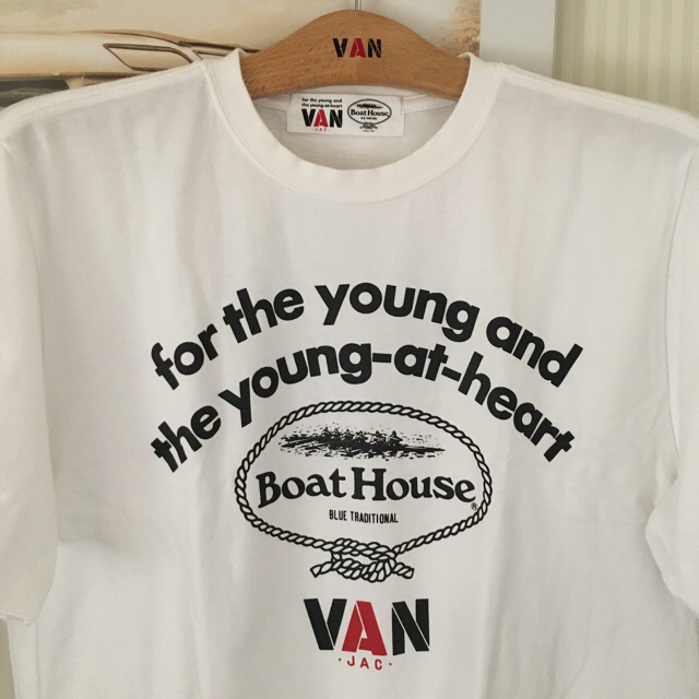 VAN Jacket(ヴァンヂャケット)のVAN x Boat HouseコラボTシャツM メンズのトップス(Tシャツ/カットソー(半袖/袖なし))の商品写真