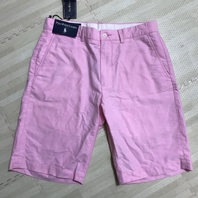 POLO RALPH LAUREN(ポロラルフローレン)のあかね様専用 ポロ ラルフローレン 32 薄ピンク メンズのパンツ(ショートパンツ)の商品写真