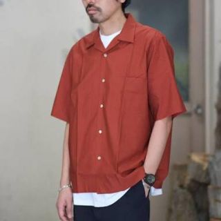 好評新作 COMOLI (オーラリー)オープンカラーシャツの通販 by SHOP
