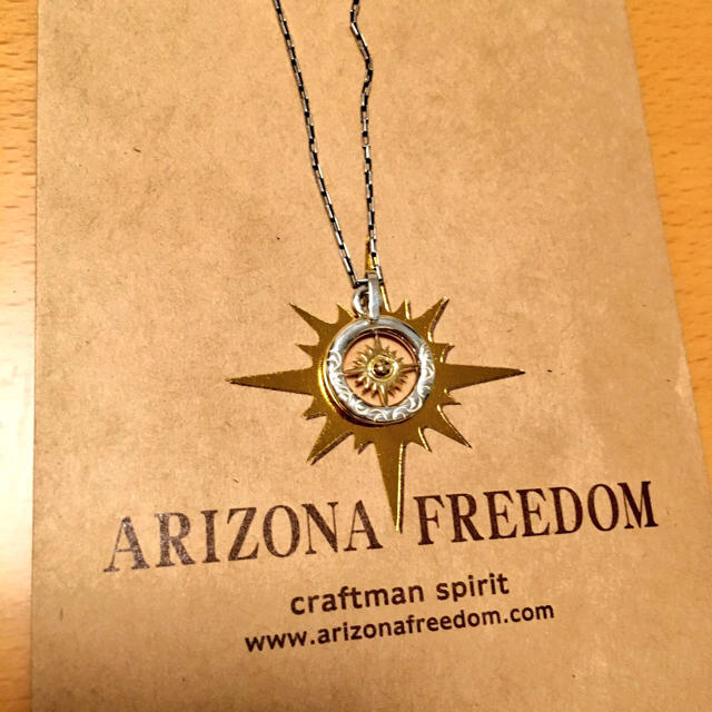 ARIZONA FREEDOM(アリゾナフリーダム)のそらん様専用【アリゾナフリーダム】ネックレス太陽神リングトップ小 メンズのアクセサリー(ネックレス)の商品写真