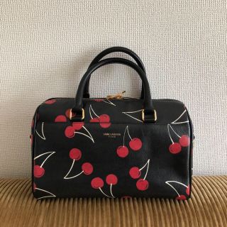 サンローラン(Saint Laurent)のsaint  laurent paris チェリー ダッフルショルダーバッグ(ショルダーバッグ)