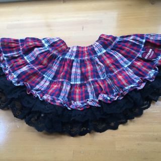 ジェニィ(JENNI)の美品 sister jenni ミニスカートsize110(スカート)