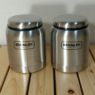 スタンレー(Stanley)の2個セット！【新品　未使用】スタンレー　真空フードジャー　0.41L　シルバー(食器)