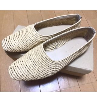 ザラ(ZARA)のZARAフラットシューズ 23.5cm(ローファー/革靴)