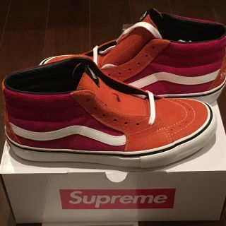 シュプリーム(Supreme)の27cm supreme vans sk8 mid pro クロコダイル(スニーカー)