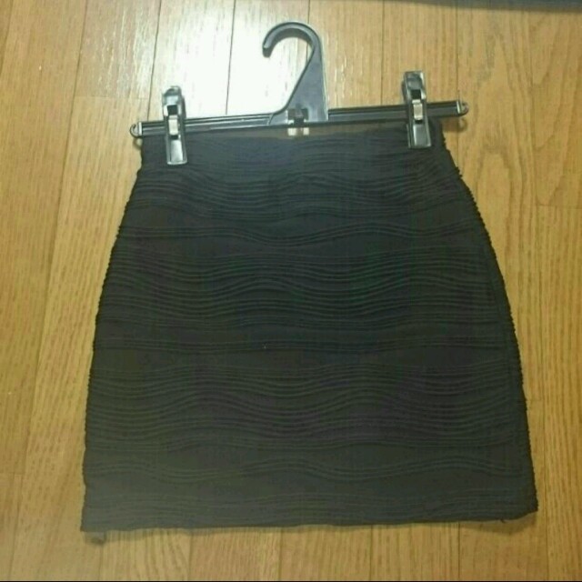 タイトスカート 黒 レディースのスカート(ミニスカート)の商品写真