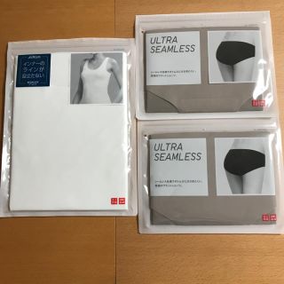 ユニクロ(UNIQLO)のユニクロ エアリズム インナー＆ショーツ２枚(タンクトップ)