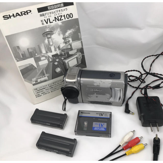 SHARP - mini-DVのダビングに是非! シャープ 液晶ビデオカメラ VL