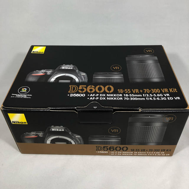 Nikon - 新品未使用 Nikon D5600 ダブルズームキット メーカー保証付き
